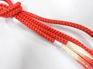 未使用品　正絹　手組帯締め